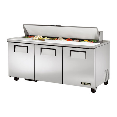 TSSU-72-30M TRUE Mega Top Refrigerator TSSU-72-30M - Three Door