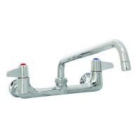 5F-8WLX10 T&S Wall Mount Service Faucet 5F-8WLX10 - 10" Swing Nozzle