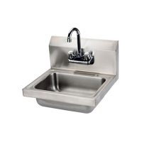 Thorinox Wall Mounted Hand Sink THS-1-F - 17"x16", With Faucet