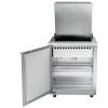 UST2706L Traulsen Compact Sandwich Prep Table UST2706L - Hinged Flat Top