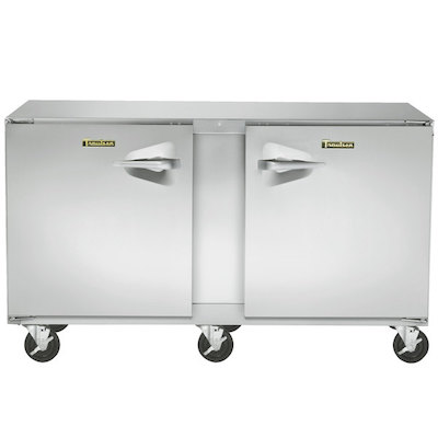 UHT72LR Traulsen Compact Undercounter Refrigerator UHT72LR - Hinged Doors, Stainless Steel Back