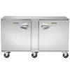 UHT72LR-SB Traulsen Compact Undercounter Refrigerator UHT72LR-SB - Hinged Doors, Stainless Steel Back
