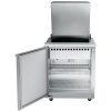 UST2709L-SB Traulsen Refrigerated Sandwich Prep Table UST2709L-SB - One Door
