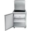 UST3212L-SB Traulsen Refrigerated Sandwich Prep Table UST3212L-SB - One Door