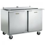 Traulsen Refrigerated Sandwich Prep Table UST4818RR - Two Door