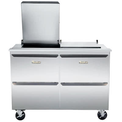 Traulsen Refrigerated Sandwich Prep Table UST6024DD - Four Drawers
