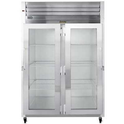 G21011 Traulsen Two Section Reach In Refrigerator G21011 - Glass Door