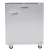 UHT27R-SB Traulsen Undercounter Refrigerator UHT27R-SB - Hinged Doors, Stainless Steel Back