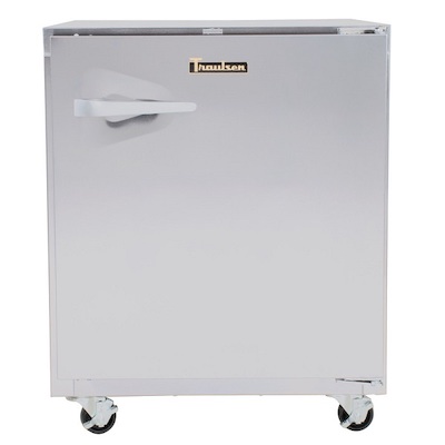 UHT27R-SB Traulsen Undercounter Refrigerator UHT27R-SB - Hinged Doors, Stainless Steel Back