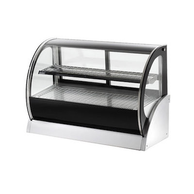 Vollrath Countertop Display Refrigerator 40854 - 60", Curved Glass