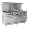 SX60F-6B24G Vulcan Commercial Gas Range SX60F-6B24G - 24" Griddle