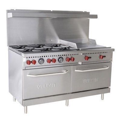 SX60F-6B24G Vulcan Commercial Gas Range SX60F-6B24G - 24" Griddle