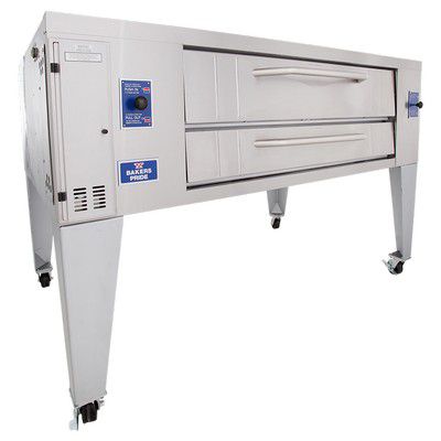 bakers pride y-800 gas deck oven single