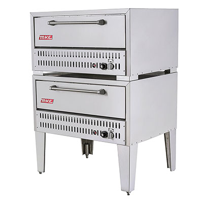 mke 552 gas deck oven double