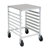 DRACK-0718-ALUNB Thorinox Open Bun Pan Rack DRACK-0718-ALUNB - 7 Pan