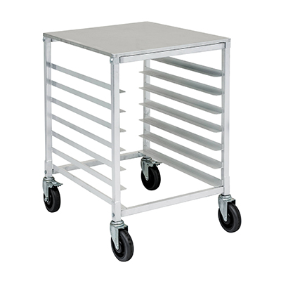DRACK-0718-ALUNB Thorinox Open Bun Pan Rack DRACK-0718-ALUNB - 7 Pan