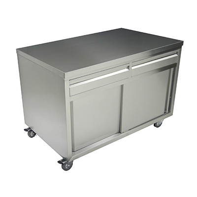 thorinox tcad-3048-ss storage cabinet with drawers