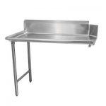 TCDT-3072-L Thorinox Left Clean Dish Table TCDT-3072-L - 72"