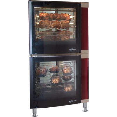 alto-shaam ar-7e electric rotisserie oven stacked