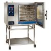 alto-shaam ctc7-20g commercial gas combi oven door open on stand