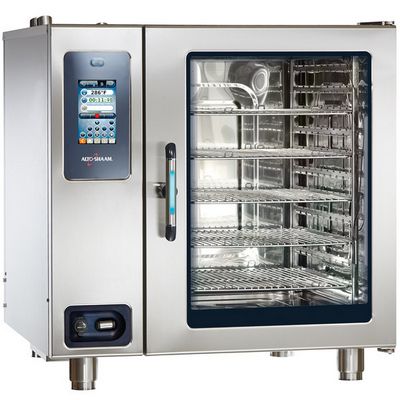 alto-shaam ctp10-20g gas combi oven front view
