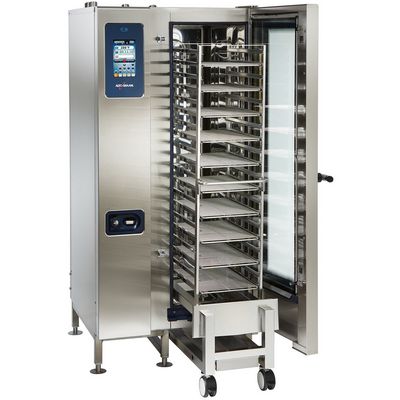 alto-shaam ctp20-10g gas combi oven door open