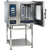alto-shaam ctp6-10e electric combi oven door open on stand