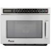amana hdc12a2 heavy duty commercial microwave oven front view