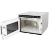 amana hdc182 heavy duty commercial microwave oven door open