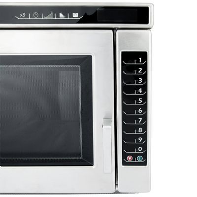 amana rc22s2 heavy duty commercial microwave oven control buttons
