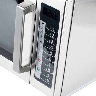 amana rcs10ts moderate duty commercial microwave oven control buttons
