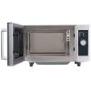 amana rms10ds moderate duty commercial microwave oven door open