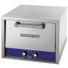bakers pride p18s electric double deck pizza oven front view