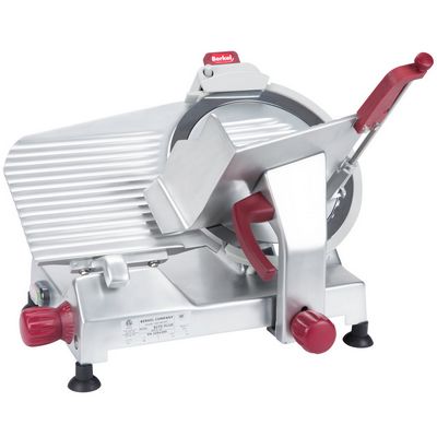berkel 827e-plus manual meat slicer front view
