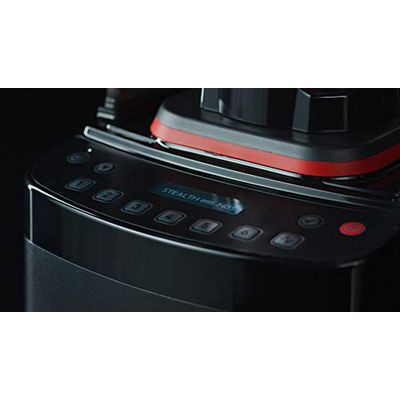 blendtec stealth-895 nbs beverage blender with sound enclosure control buttons