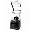 blendtec stealth-895 nbs beverage blender with sound enclosure opened jar