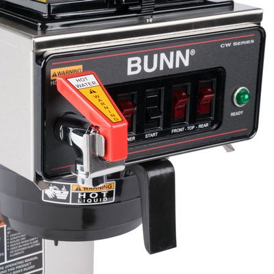 bunn cwtf15-aps single airpot coffee brewer control buttons