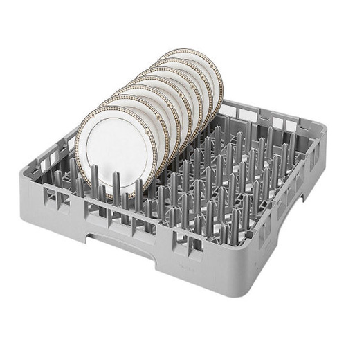 Cambro Camrack Soft Gray 9 x 9 Peg Rack PR314151 - Full size