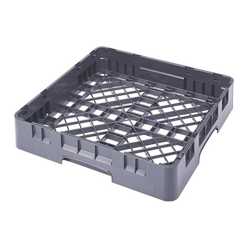 Cambro Camrack Soft Gray Polypropylene Base Rack BR258151 - 1 compartment