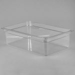 Cambro Full Size Camwear Polycarbonate Food Pan 16CW110 - 6in Deep