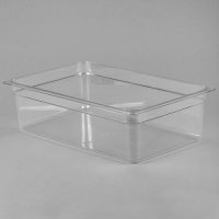 Cambro Full Size Camwear Polycarbonate Food Pan 16CW110 - 6in Deep