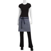 Chefworks AHWPT002-IBL-0 Portland Half Bistro Apron - Indigo Blue