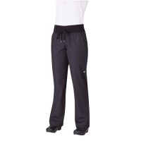 Chefworks PW004-PNS-S Womens Comfi Pants - Pinestripe