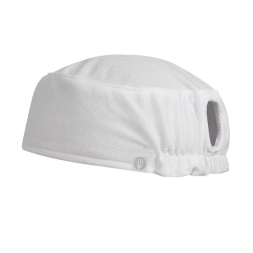 Chefworks DFAOW-WHT-0 Womens Total Vent Beanie - White