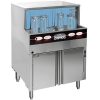 cma gw-100 rotary glasswasher with glasses