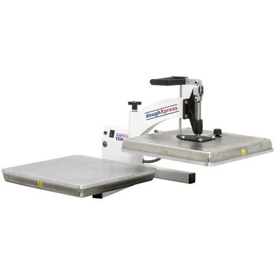 doughxpress txm-15 commercial manual pizza press front view