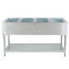 eagle dht4-120 electric hot food table back view