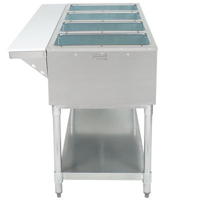eagle dht4-120 electric hot food table side view