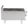 eurodib hp212 commercial gas hot plate side view
