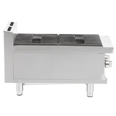 eurodib hp212 commercial gas hot plate side view